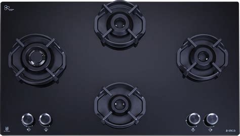 Elica Hob 4 Italian Burner Auto Ignition Glass Top with Direct Multi ...