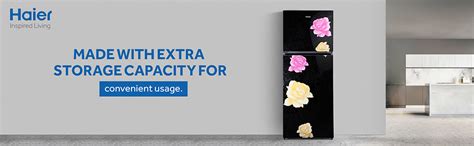 Haier 345 L 3 Star Double Door Frost Free Refrigerator Appliance ...