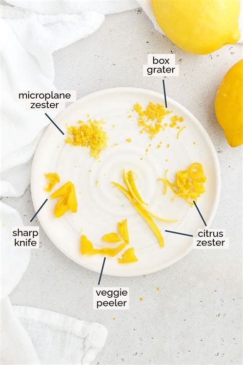 How To Zest A Lemon 5 Ways (+ Tips!) - Sweets & Thank You