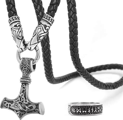 BAVIPOWER Authentic Stainless Steel Viking Fenrir Wolf Head India | Ubuy