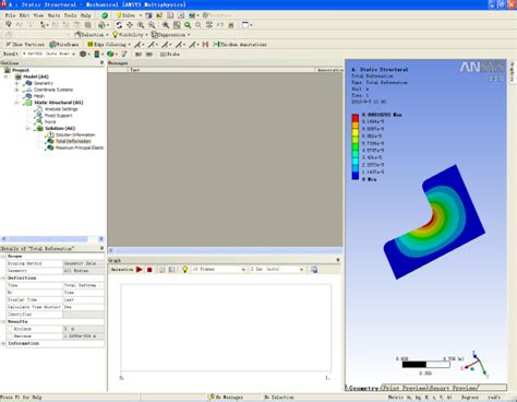 Dynamic Analysis in ANSYS Mechanical 的图像结果