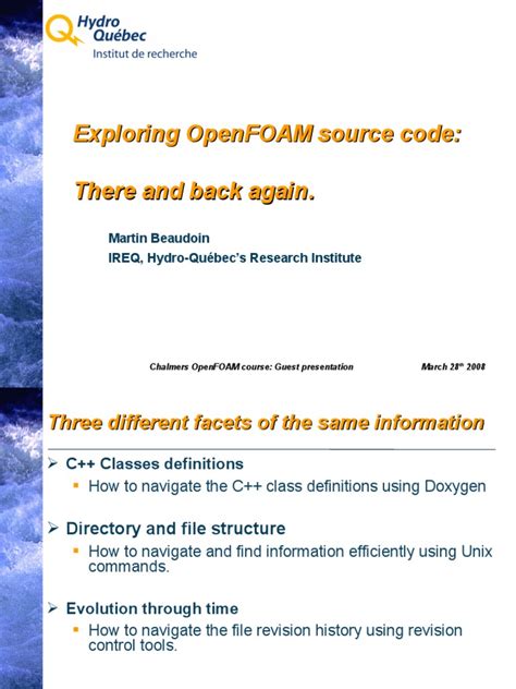Image result for OpenFOAM Tutorial Code