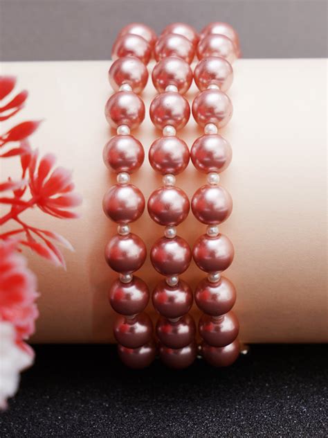 Shop Designer Perl Beaded Bracelets For Women At Karatcart