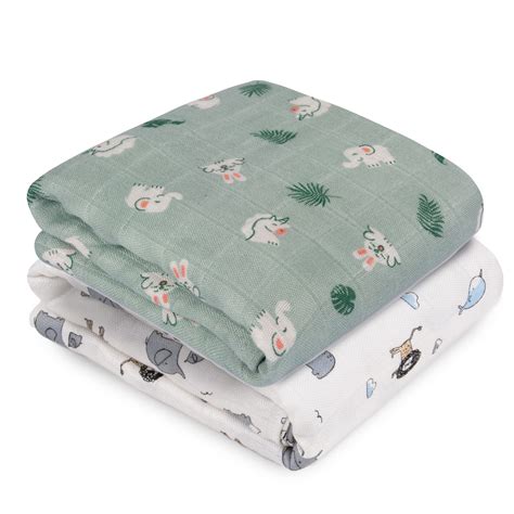 Mush 100% Bamboo Swaddle : Ultra Soft, Breathable, Thermoregulating
