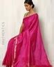 Buy Pink Sarees for Women by Indie Picks Online | Ajio.com