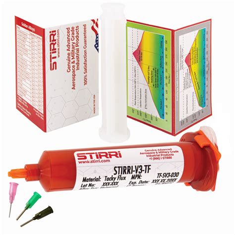 STIRRI-V3-TF Rework Flussmittel no clean 30 g, UV-Tracer – Ersa-Shop