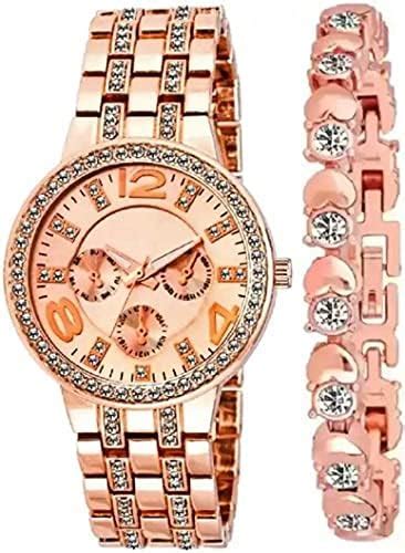 SELLORIA Black Color Dial & Bracelet Metal Strap Analog Watch - for ...