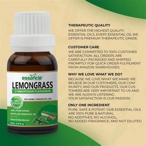 LemonGrass Essential Oil – Essancia®