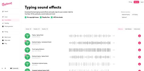 Image result for Typing Sound Effect Pack