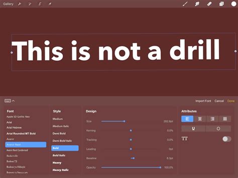 Image result for Adding Text in Procreate