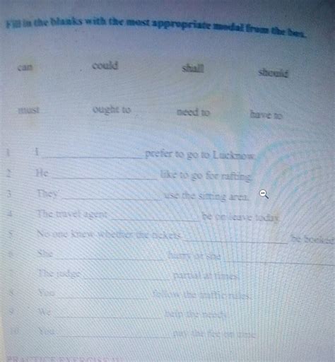 this is a modal verb Question class 9 - Brainly.in