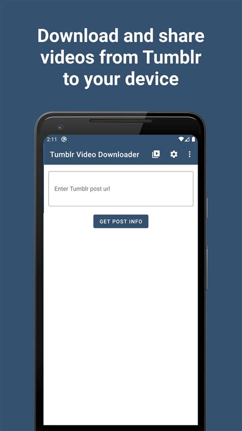 Tumblr Video Downloader APK للاندرويد تنزيل