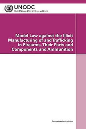 Buy Model law against the illicit manufacturing of and trafficking in ...