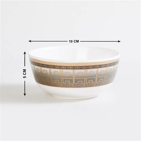 Buy Meadows Melamine Printed Serving Bowl - 250ml from Home Centre at ...