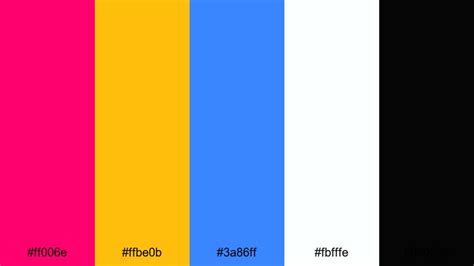 The Best 15 Neon Color Palette Ideas for Video & Design