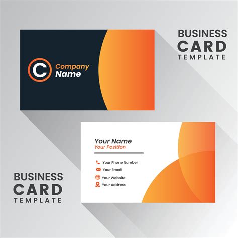 Business Card Layout Template 的图像结果
