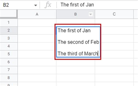 Image result for Google Sheets App Line Break