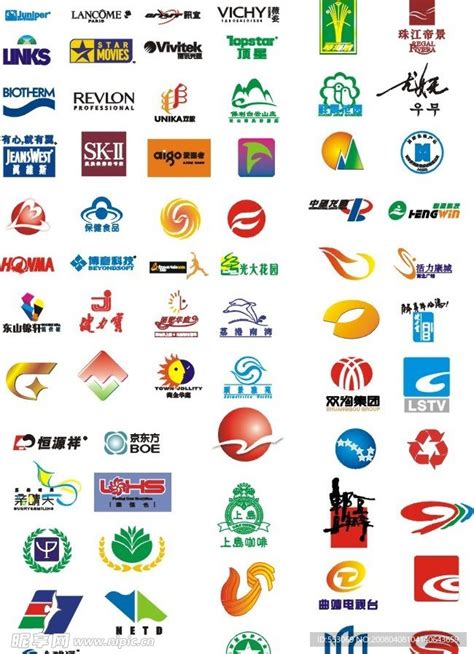 100个知名企业logo图片_Logo_LOGO标识-图行天下素材网