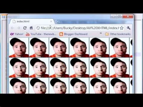 XHTML and CSS Tutorial - 20 - Background Images Video Lecture - Learn ...