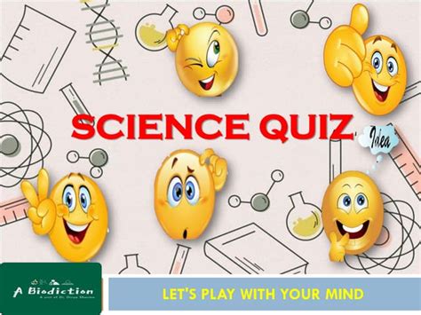 Science Quiz Questions 的图像结果