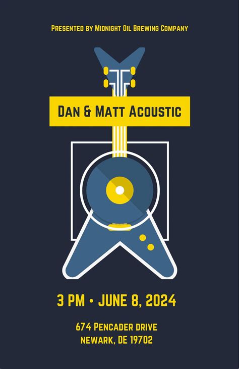 Dan & Matt Acoustic!, Midnight Oil Brewing Company, Glasgow, 8 June ...