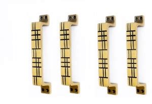 Shining Labs (Pack Of 4 pc) Aluminum Antiq Finish 7" Door Handle Office ...