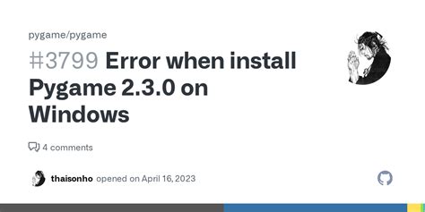 Image result for Pygame ImportError