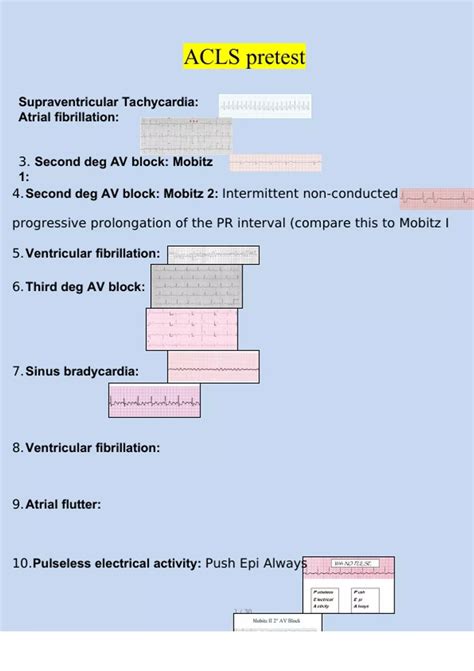 ACLS pretest | Questions with 100% Correct Answers | Verified | Updated ...