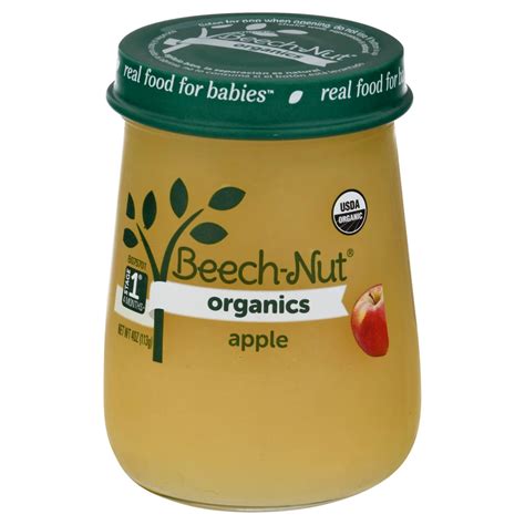 Beech-Nut Organics Stage 1 Baby Food - Apple - Shop Baby food at H-E-B