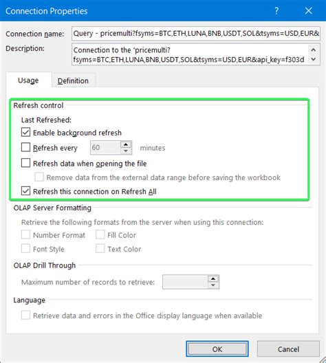 Image result for API Excel-Format