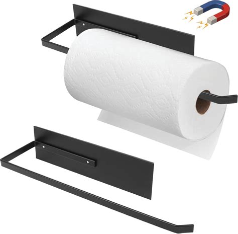 Amazon.com - Magnetic Paper Towel Holder, Toilet Paper Roll Holder ...