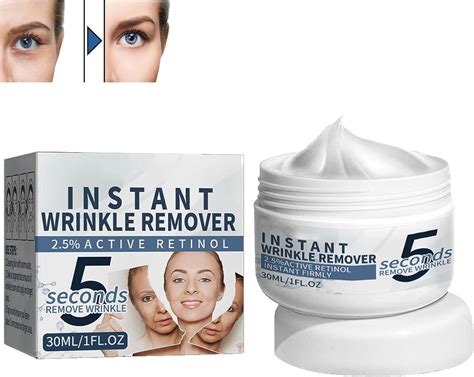 Instant Wrinkle Remover Cream,5 Seconds Retinol Anti-Wrinkle Cream,Anti ...