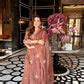 Deviya Singh Choudhary in Walnut Brown Chanderi Silk Suit Set ...