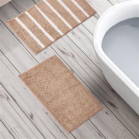 Buy Fiesta Preston Set of 2 Anti-Slip Bath Mats from Home Centre at ...