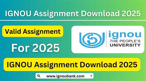 Image result for IGNOU Assignment Download