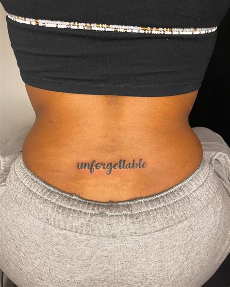 18 Cutest Tramp Stamp Tattoo Ideas | ThriveNaija