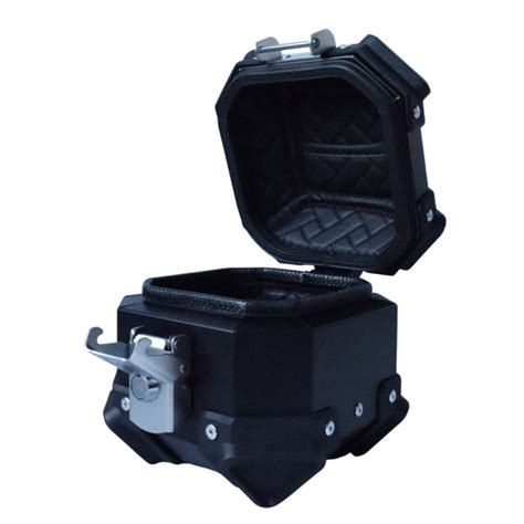 Aluminium 5 Liters Black Top Box | Motocare