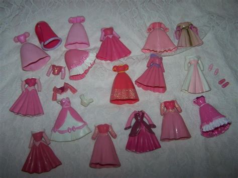 Disney Princess pink Polly Pocket Fashion Dresses Gowns & shoes ...