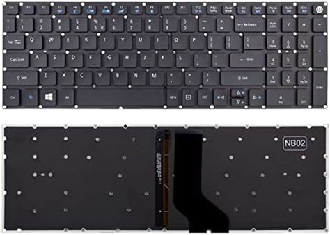 TLBTEK Keyboard Replacement with Backlight Compatible with Acer Aspire ...