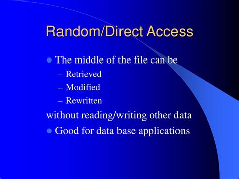 Image result for Differentiate Between Sequential Access File and Random Access File