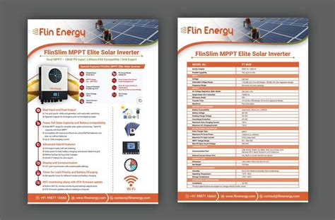 Premium Innovative Solar Product Brochure Design | Freelancer