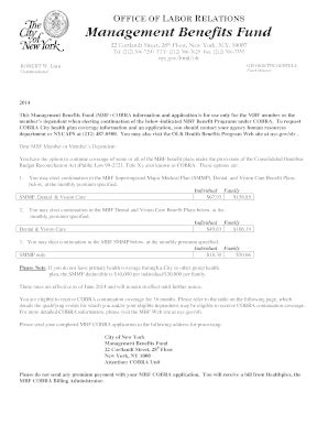 Fillable Online nycppf director employee benefits program dorothy a ...