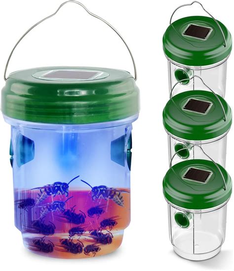 Amazon.com : Outdoor Fly Trap, Flying Insects Traps Outdoor Hanging for ...