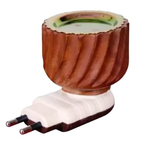 aroma burner electric (Wooden, Wooden Camphor Diffuser) : Amazon.in ...
