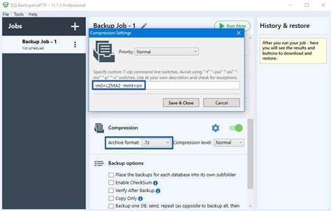 Image result for SQL Compressed Backup