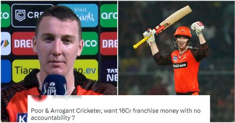 IPL 2023: Harry Brook Takes Brutal Dig At Indian Fans After Scoring ...