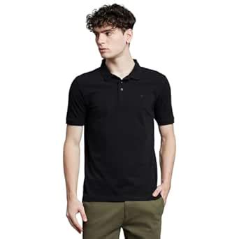 Buy Reid & Taylor 97% Cotton 3% Spandex Men's Half Sleeve Polo T-Shirts ...