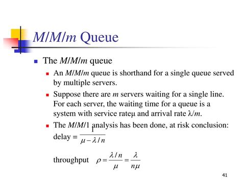 Image result for M/M/c Queue Analysis