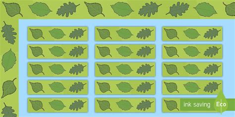 Outdoor Learning Display Borders