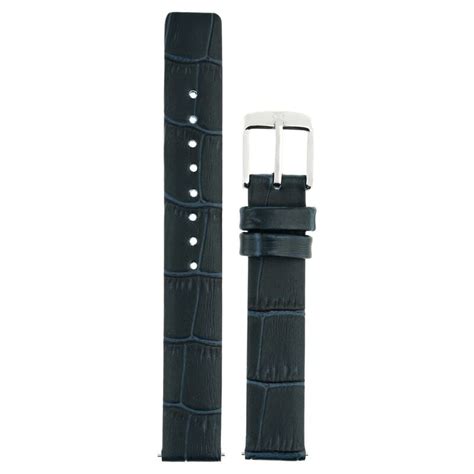 Buy Online 16 mm Blue Genuine Leather Strap for Women - nf113108016sq/p ...